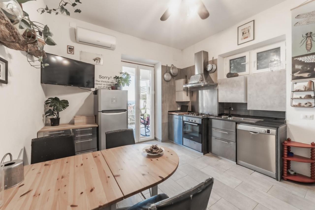 Marevestrum - Incantevole Casa Con Accesso Diretto In Spiaggia Bacoli Dış mekan fotoğraf